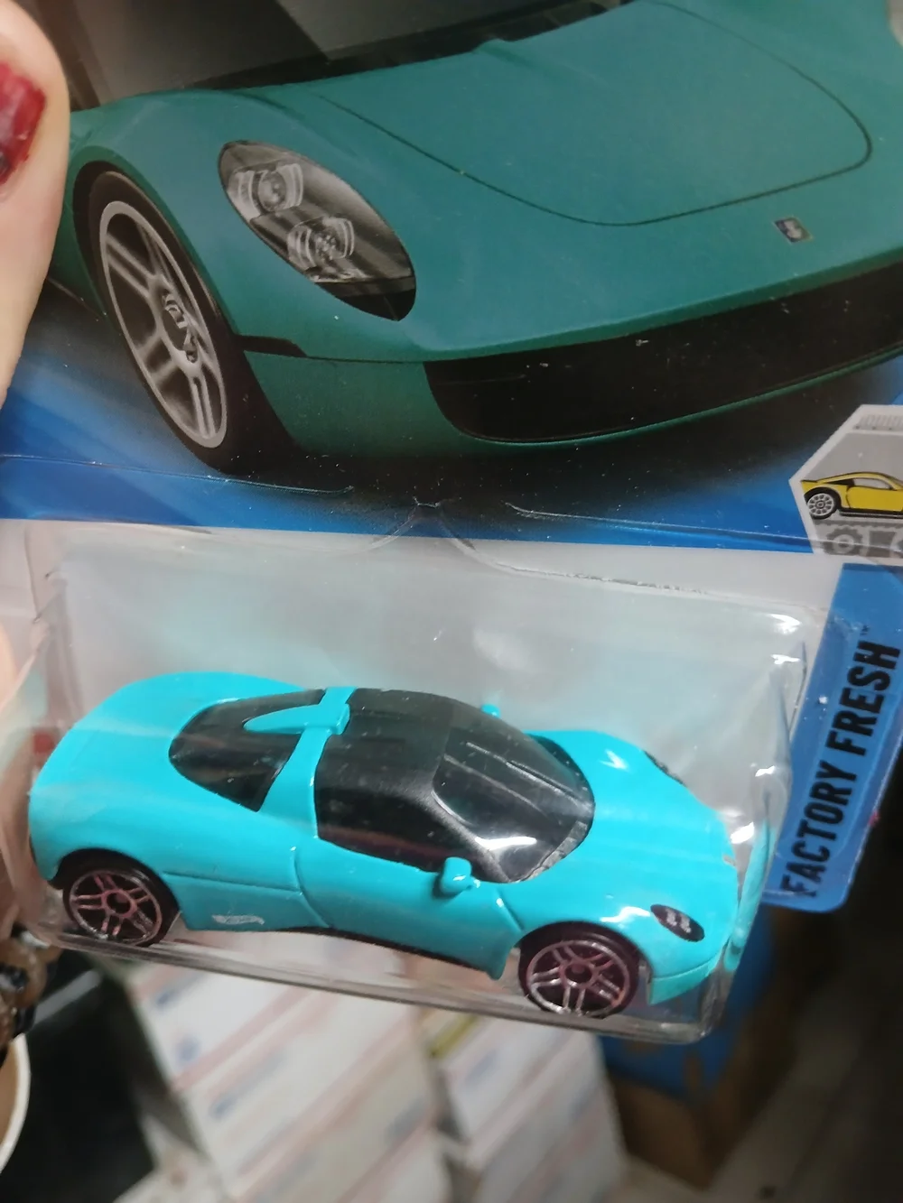 teal Hot Wheels Gordon Murray Automotive T.33 from the 2025 Factory Fresh series
